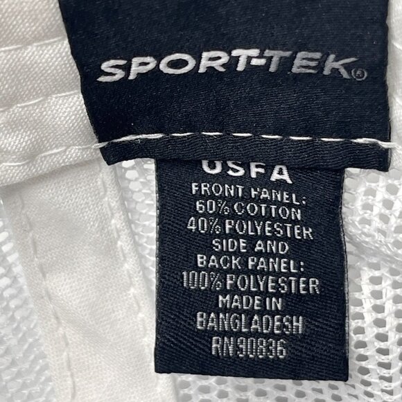 Bald Eagle Cap Hat Adult Snap Back Blue White Embroidered Logo Trucker Mesh Mens - Picture 7 of 7